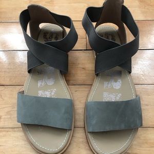 🆕SOREL sandals, suede, size 9.5 women’s